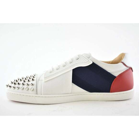 Christian Louboutin Elastikid Spikes Donna Flat Lace Up Tie Low Top Sneaker 40.5 - Picture 9 of 9